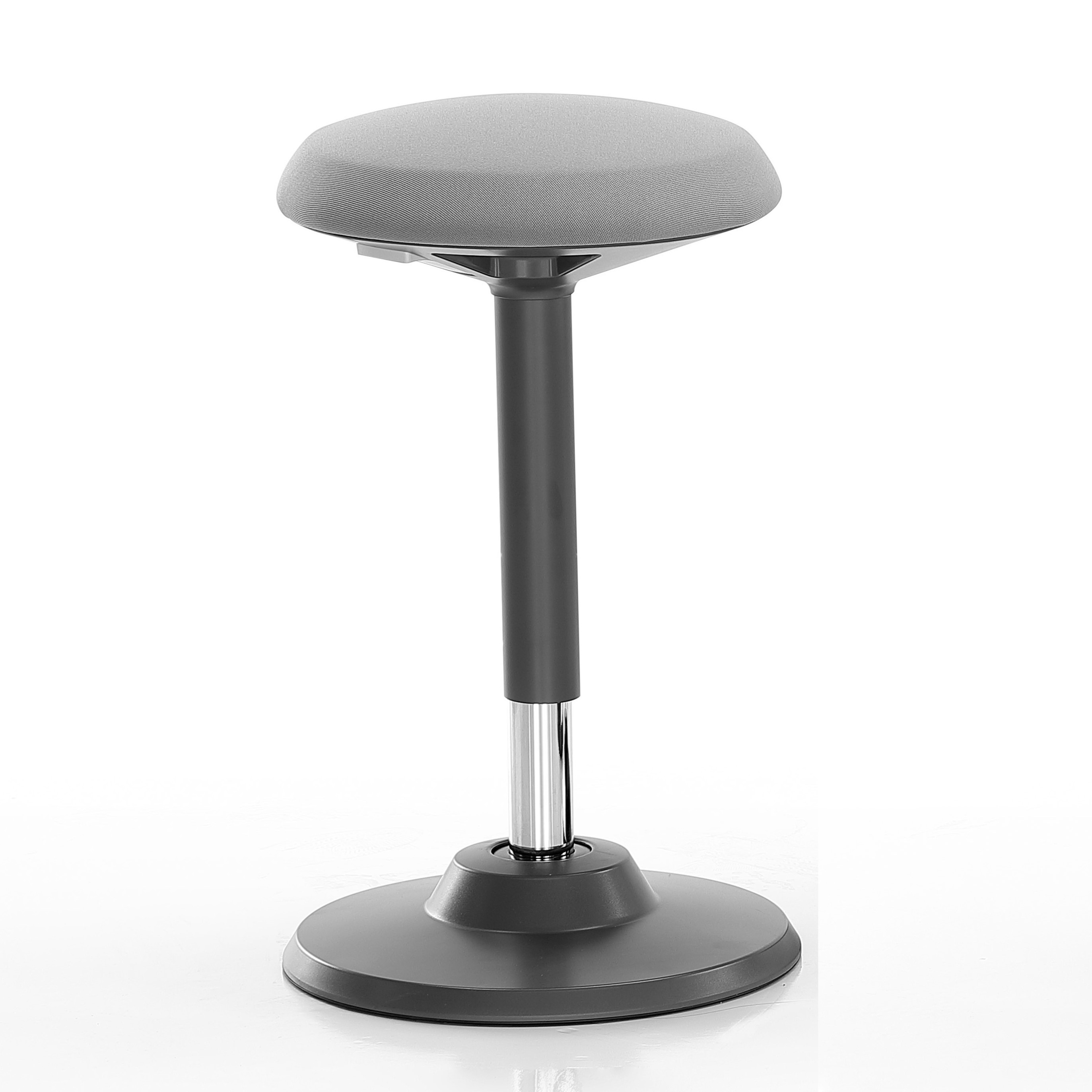 Barski stol SITWELL črno-siv