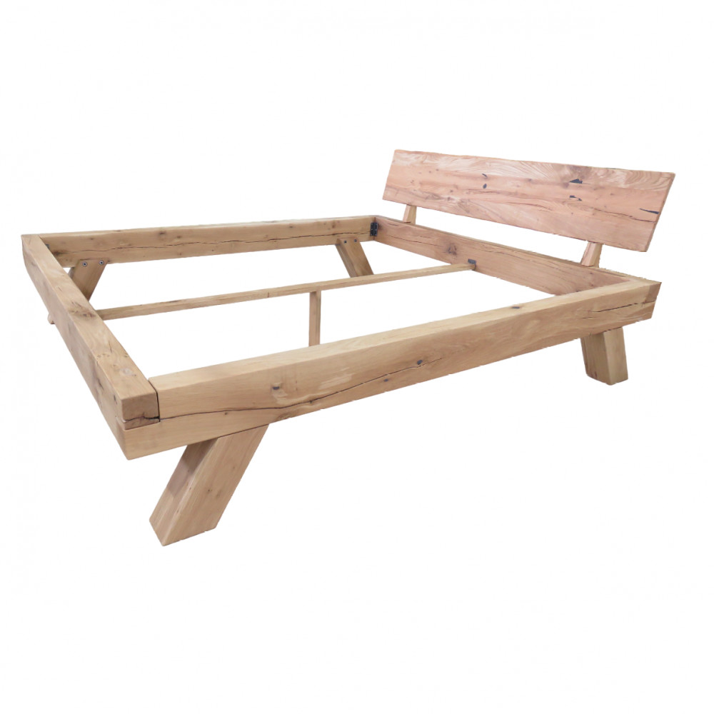 Postelja LINDA II (hrast, 180x200)