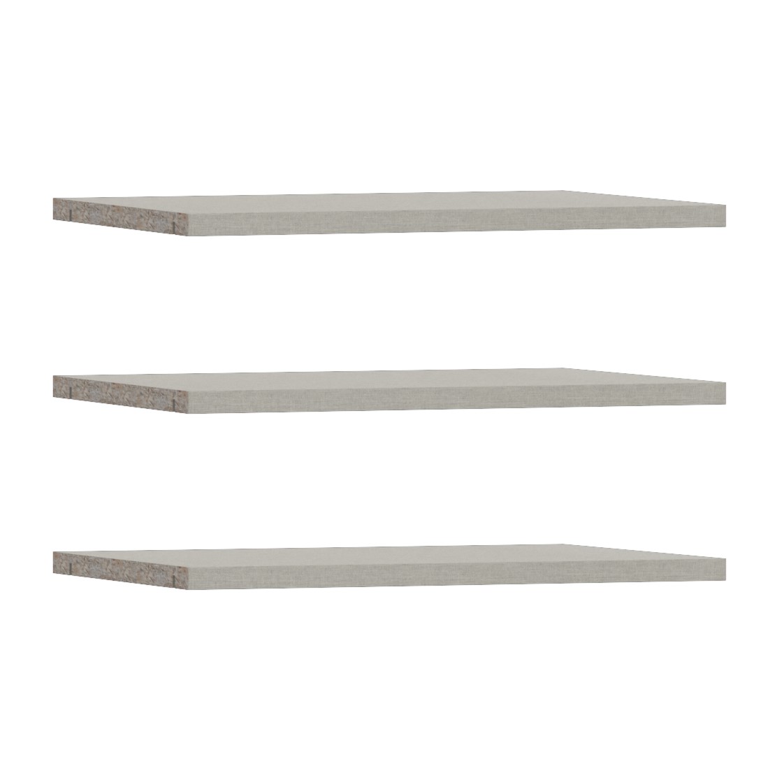 Set treh dodatnih polic za FITTIO 120 cm